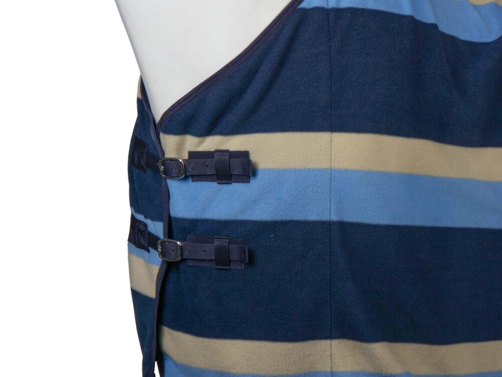 FLEECE DEKEN STREEP