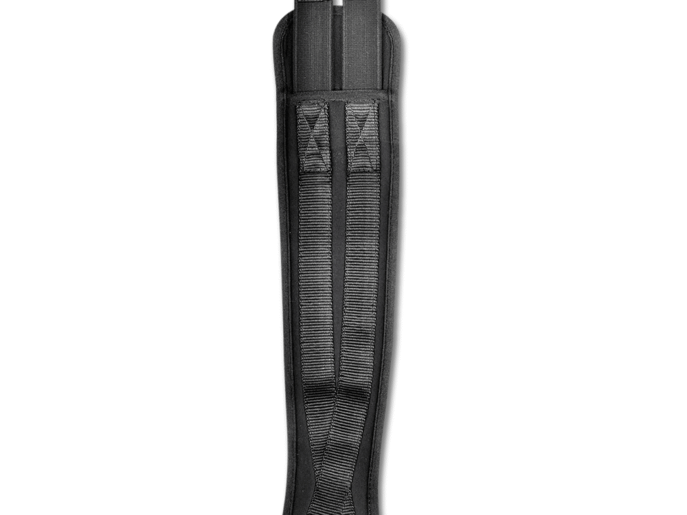 Waldhausen saddle girth memory foam, black, 110cm
