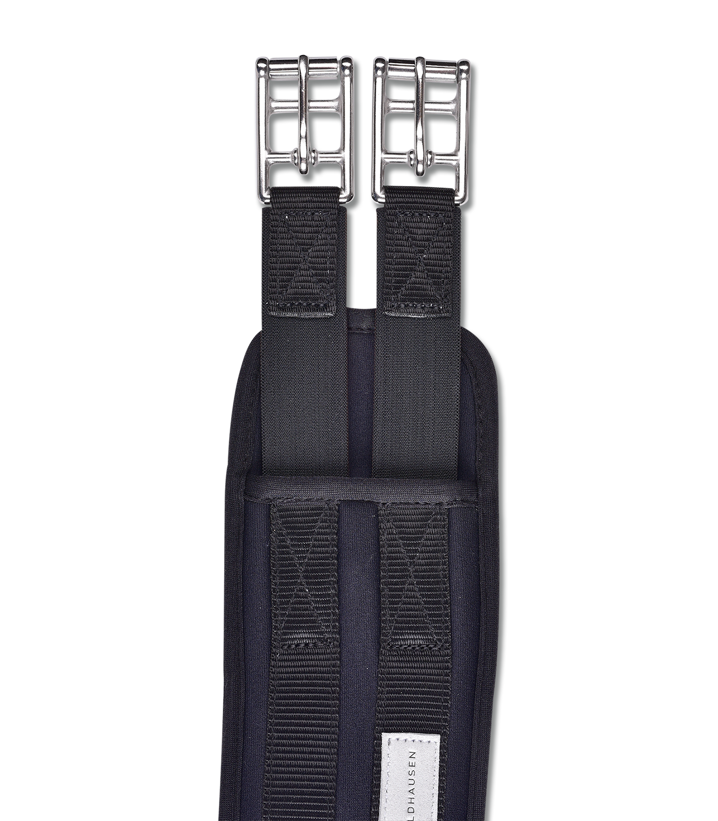 Waldhausen Saddle Girth with gel, black, 110 cm - Afbeelding 2