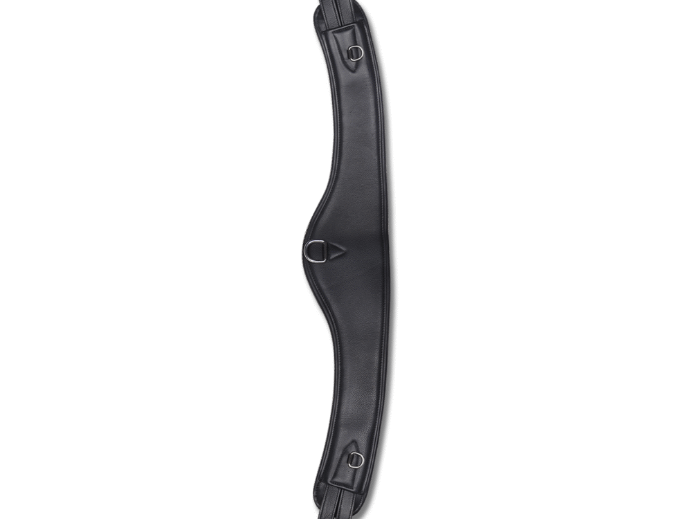 Waldhausen Lederen Singel Contour Zwart 110cm