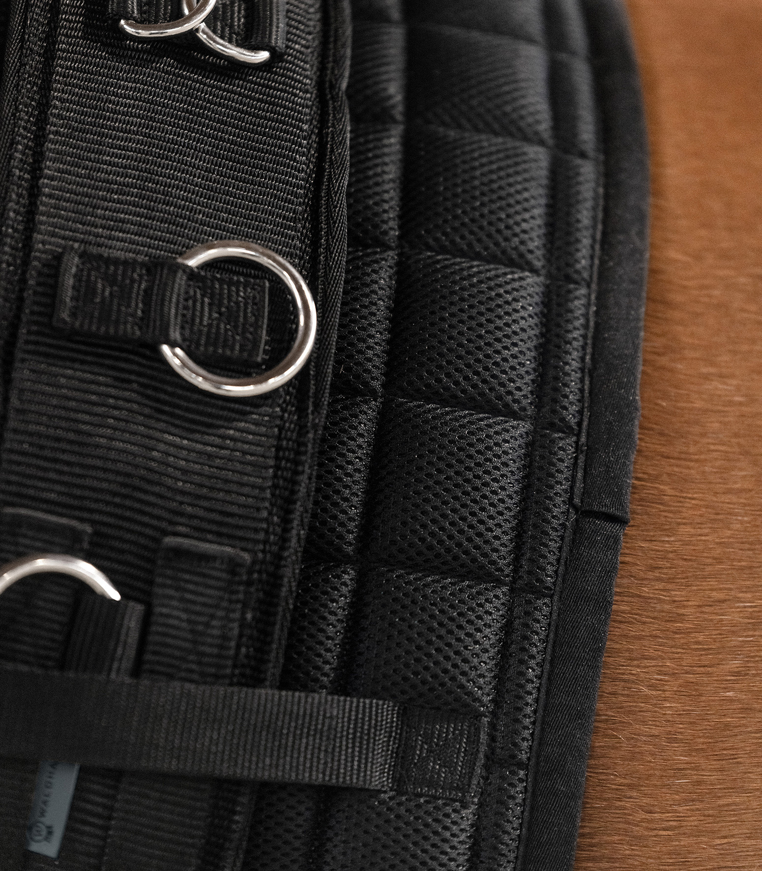Waldhausen Longeeersingel SuperSoft Zwart Pony - Afbeelding 3