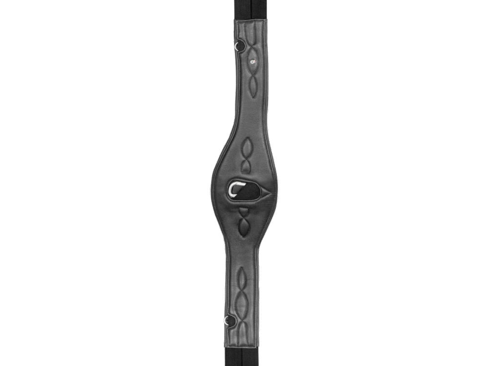 Waldhausen Lederen Singel Comfort 110cm zwart