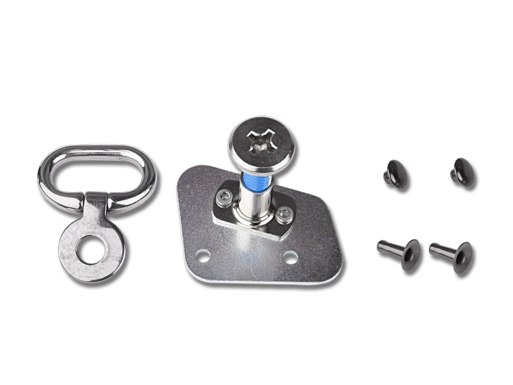 Waldhausen valring met houder, links, set voor Wintec-zadels