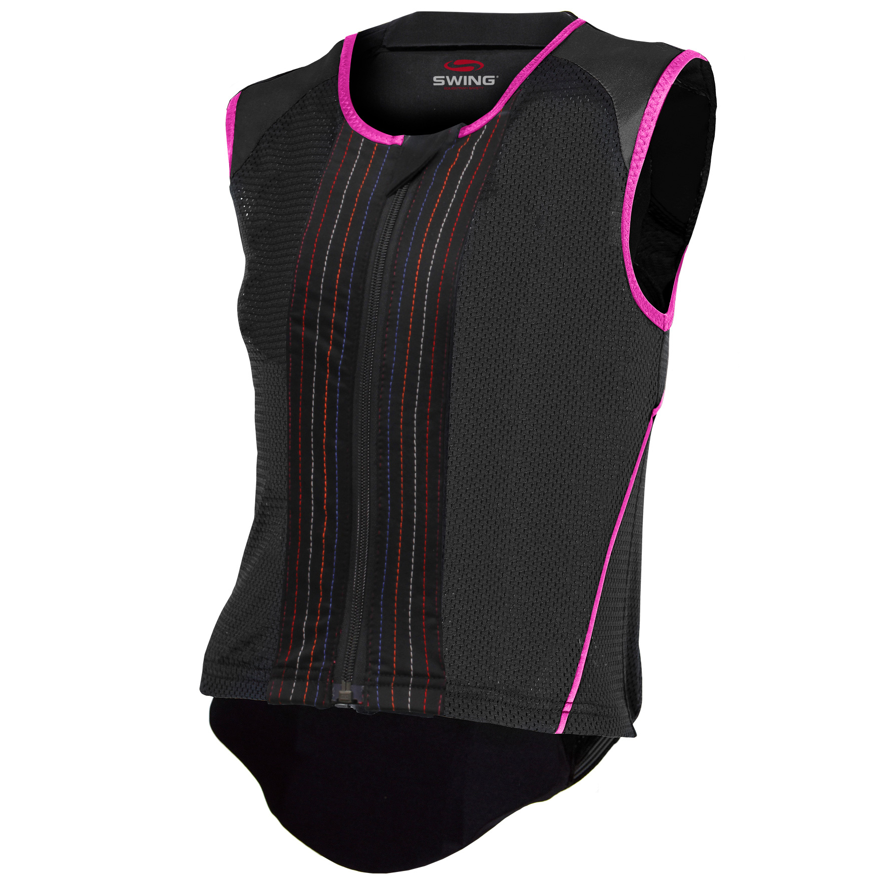 Swing back protector P06, black, size: adult L - Afbeelding 4