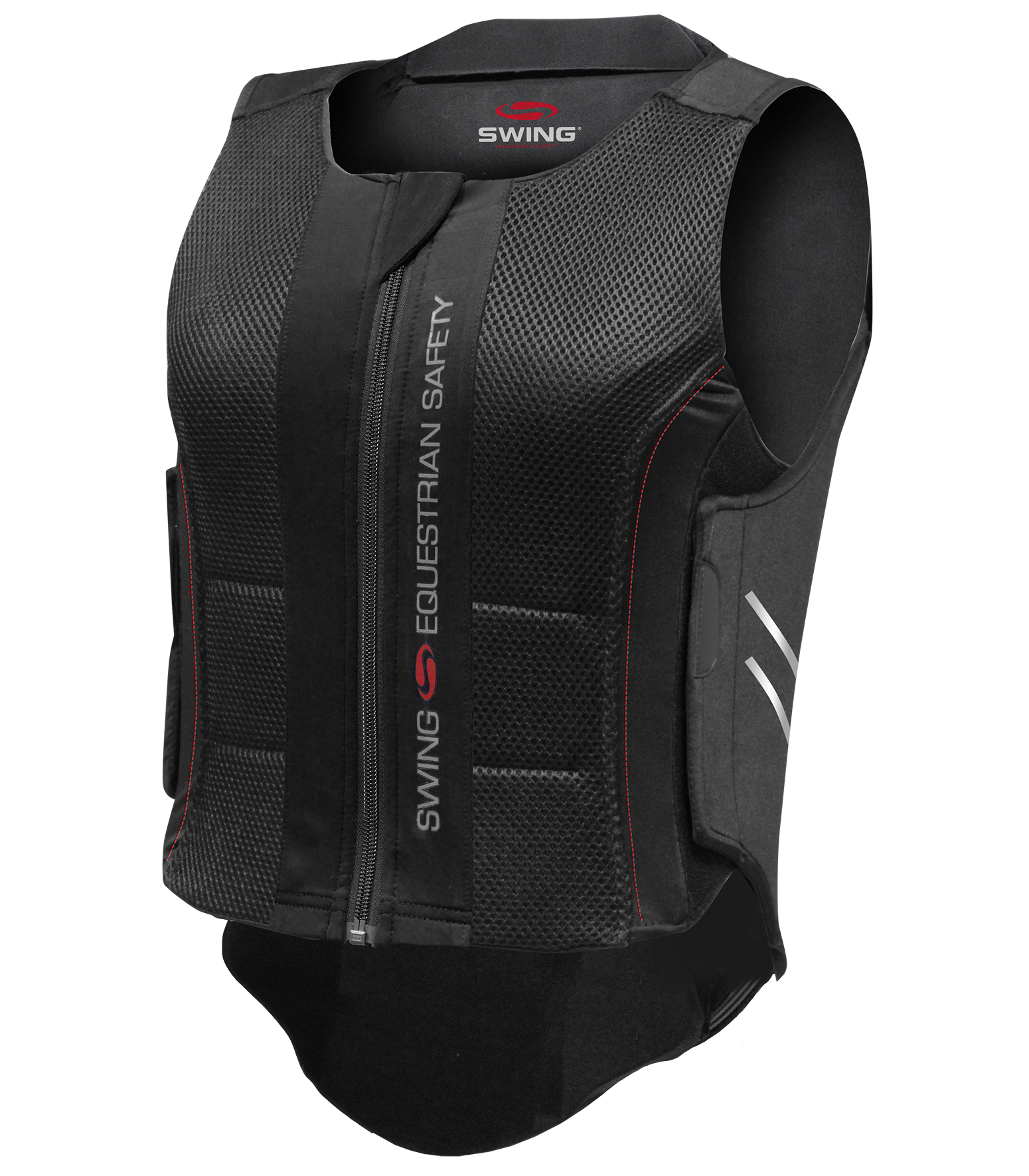 Swing back protector P07, black, size: adult L