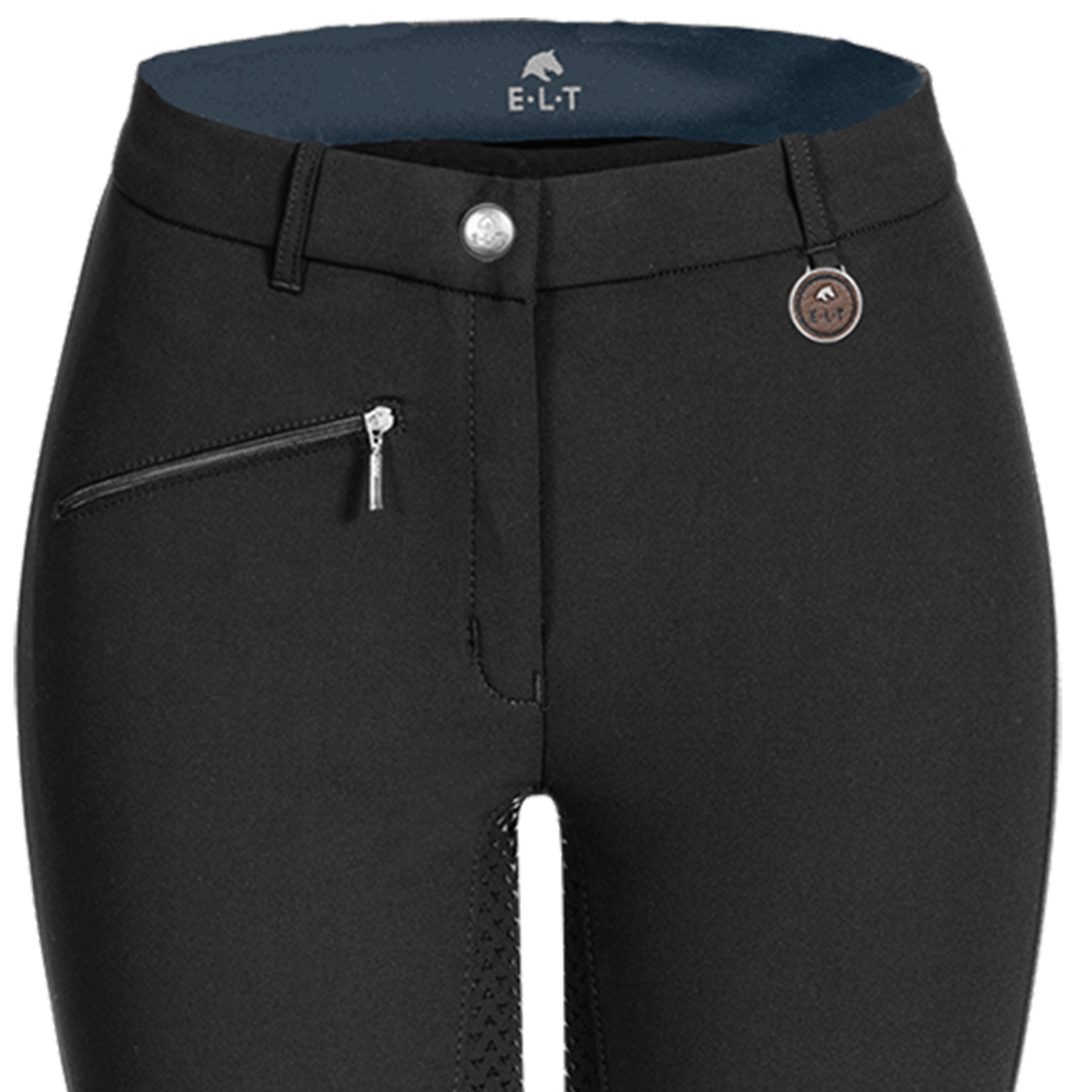 Waldhausen Breeches Micro Sport Pro Silicone, black, size 46 - Afbeelding 2
