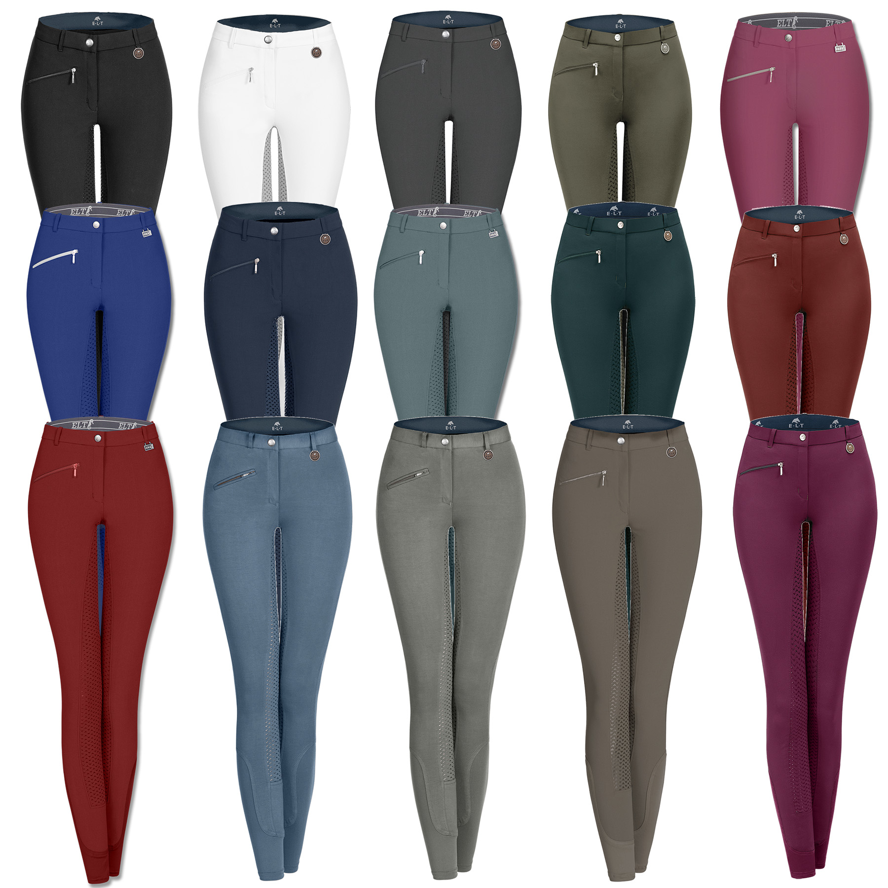 Waldhausen Breeches Micro Sport Pro Silicone, black, size 46 - Afbeelding 7