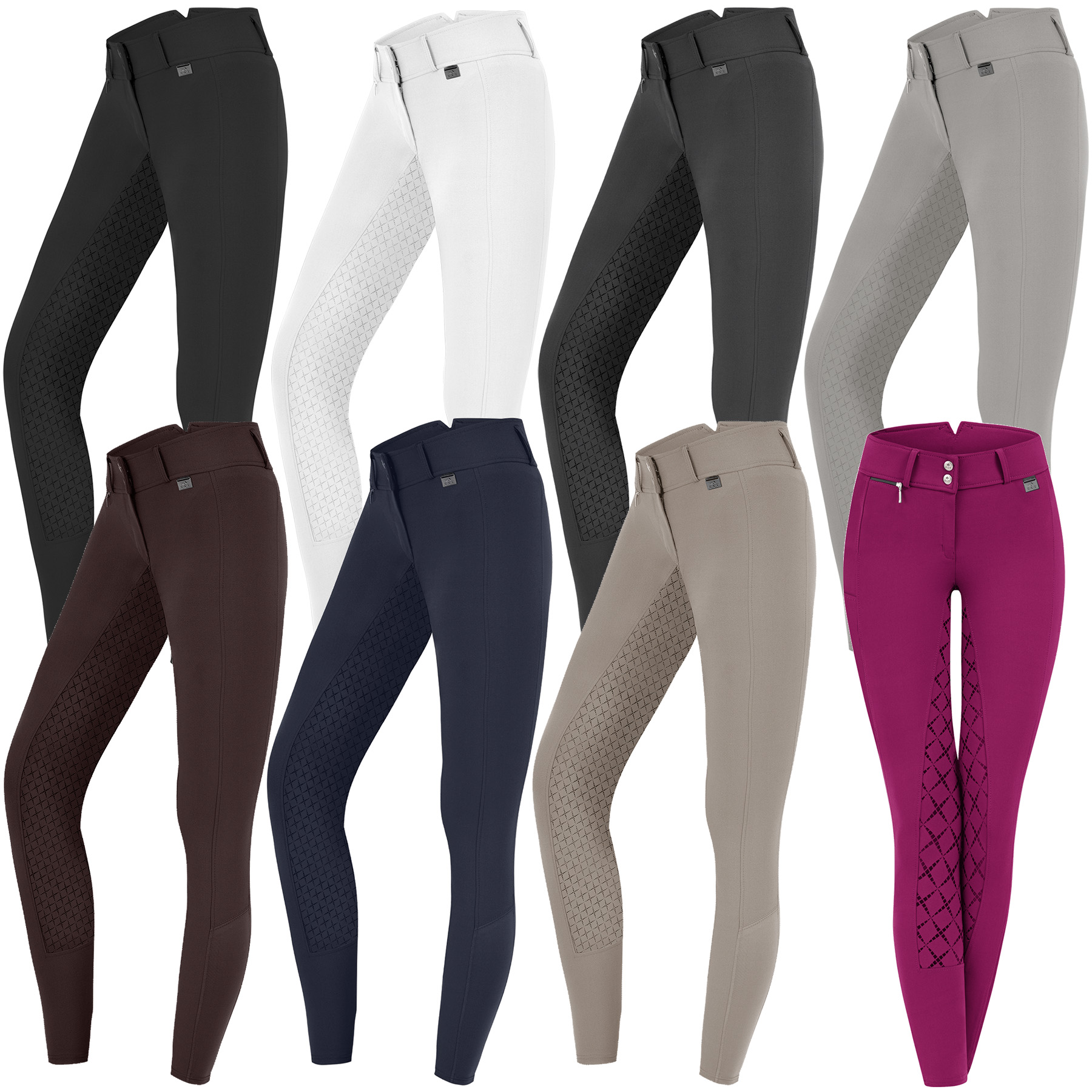 Waldhausen ELT Kinder Rijbroek Micro-Sport High Waist Full Grip - Afbeelding 7