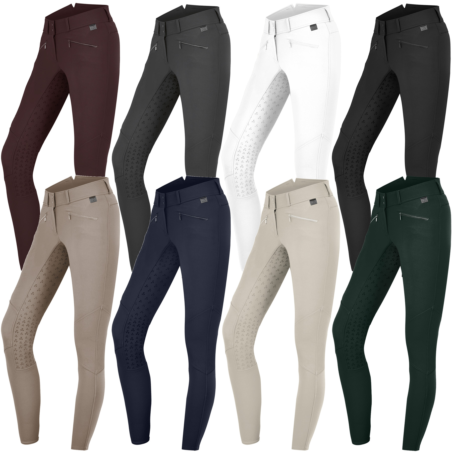Waldhausen ELT Kinder Rijbroek Hella High Waist Full Grip - Afbeelding 7