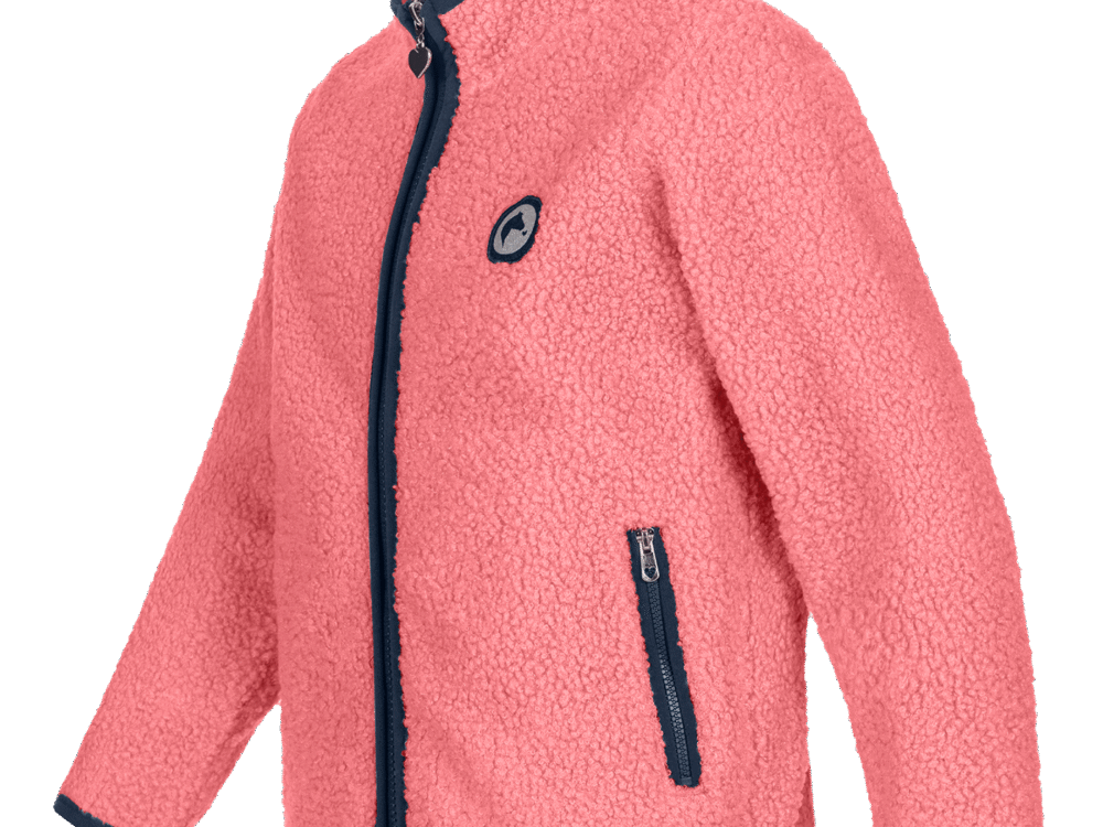 Waldhausen ELT Kinder Fleece Jacket Lucky Lana, , pinkrose, 128/134
