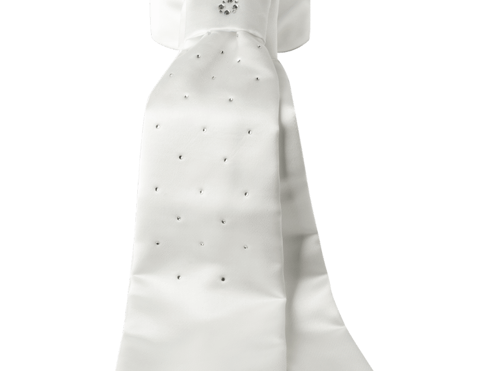 Waldhausen ELT  Kinder Plastron Grazia Wit
