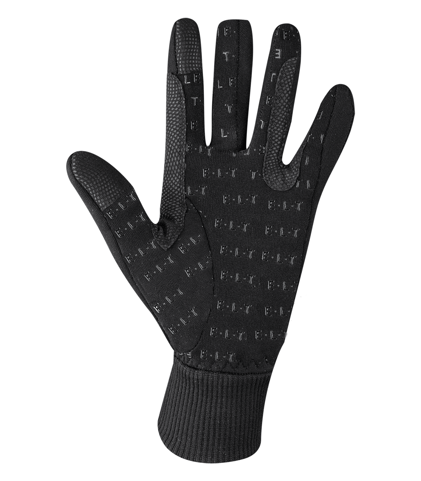 Waldhausen Riding glove Torino, black,10- 12 years - Afbeelding 2