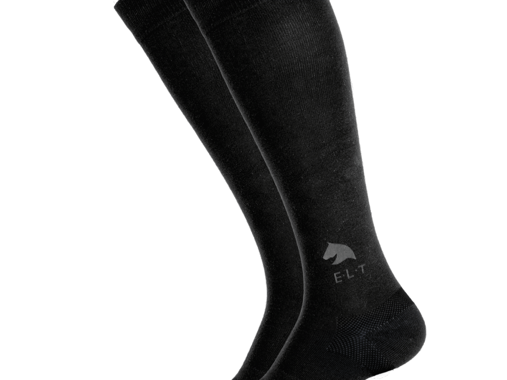 Waldhausen Riding Socks Bamboo, black, L