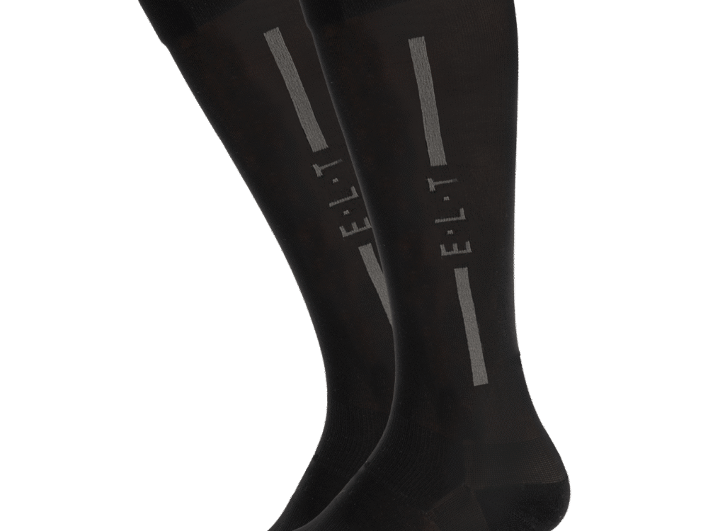 Waldhausen Riding Socks Performance, black/deep blue, L