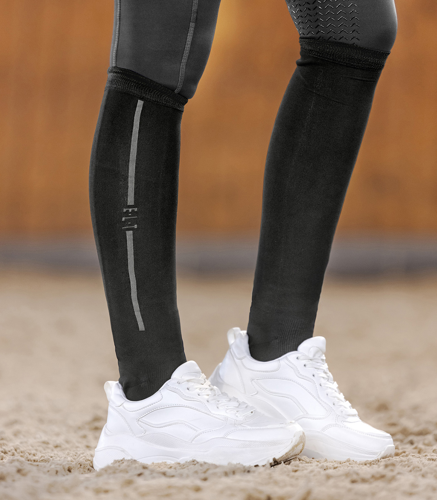 Waldhausen Riding Socks Performance, black/deep blue, L - Afbeelding 2