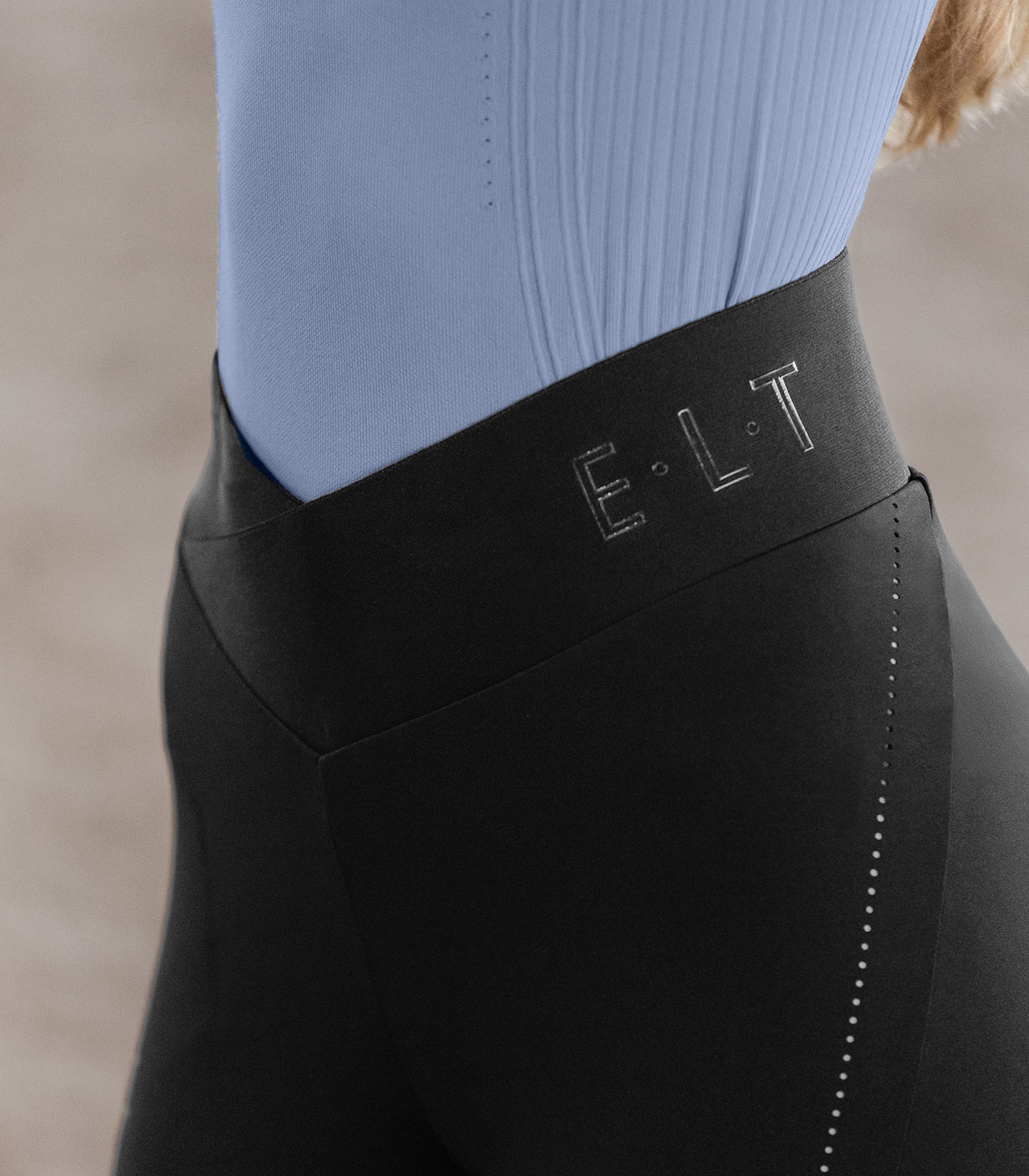 Waldhausen Riding leggings Pia, black, size 140 - Afbeelding 4