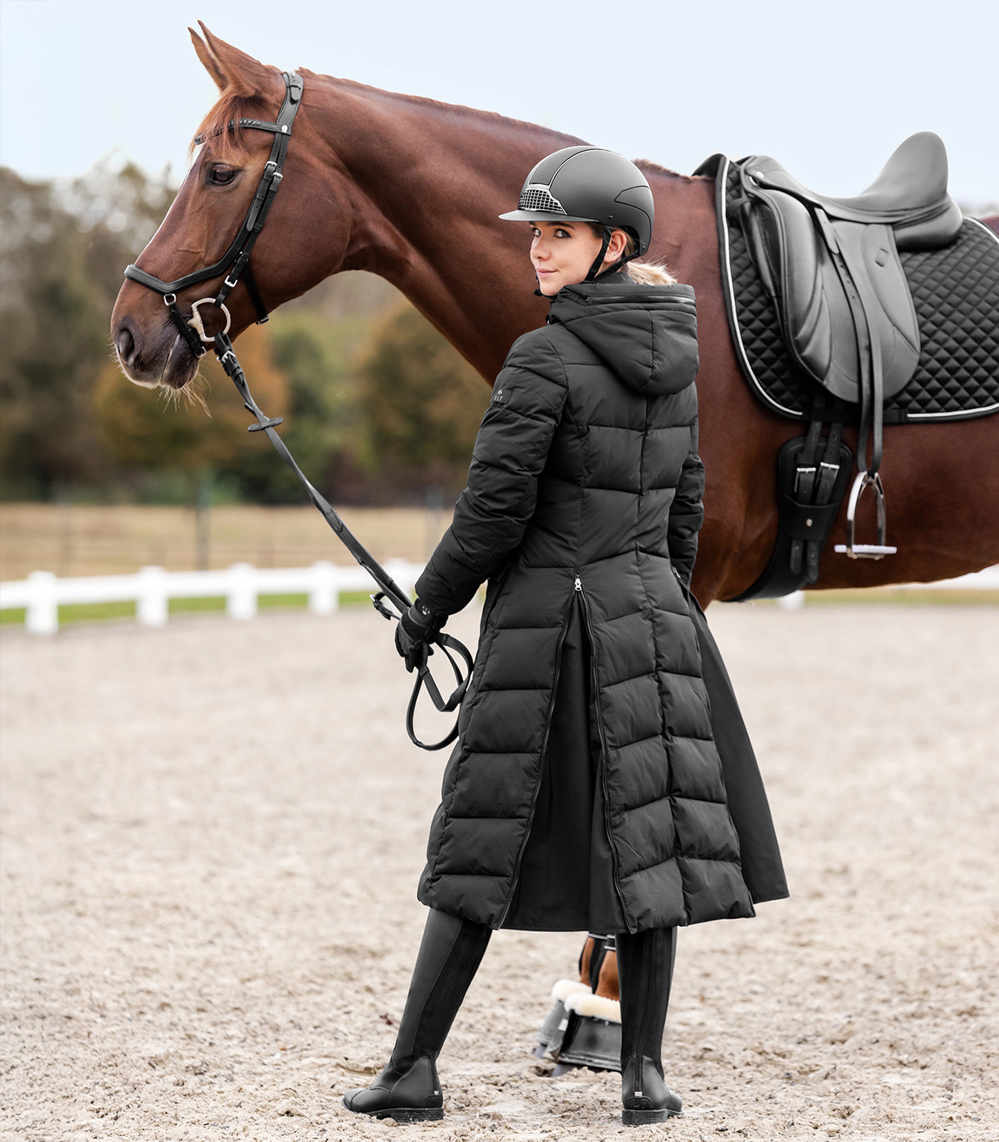 Waldhausen Ridingcoat ELT Saphira Advanced, black, L - Afbeelding 7
