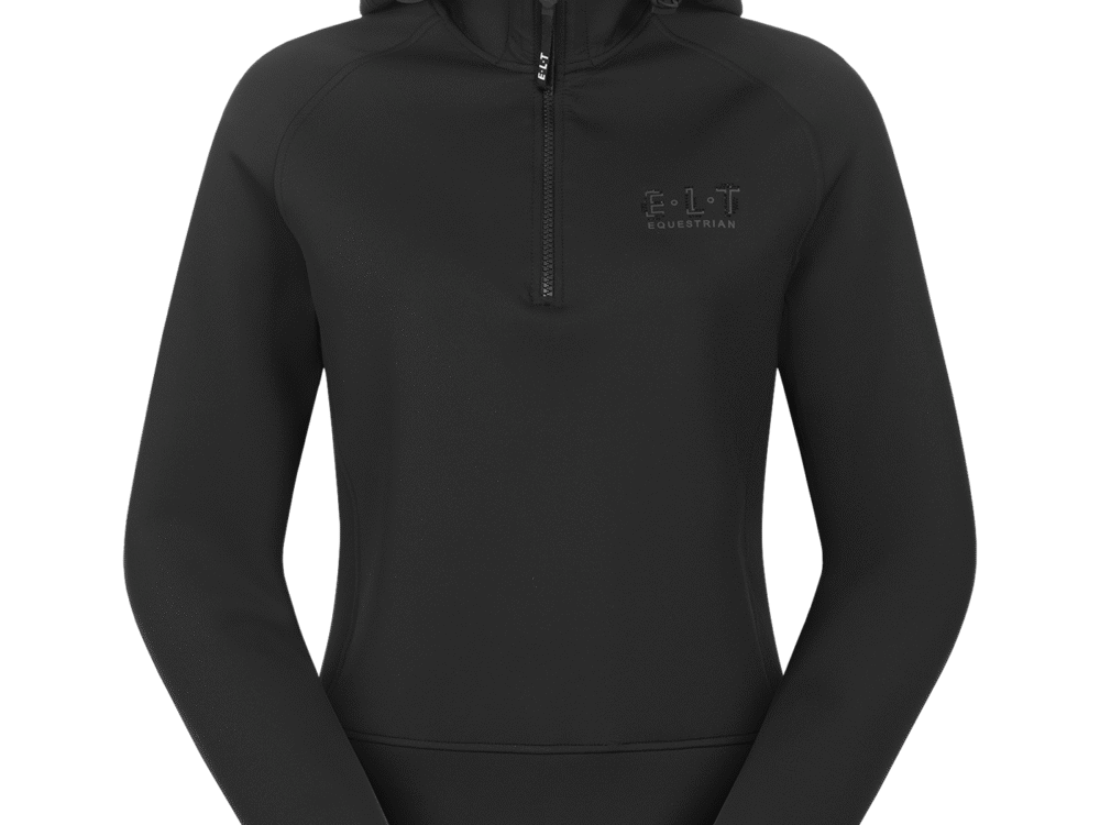 Waldhausen Functionele hoodie Regensburg, zwart, maat L