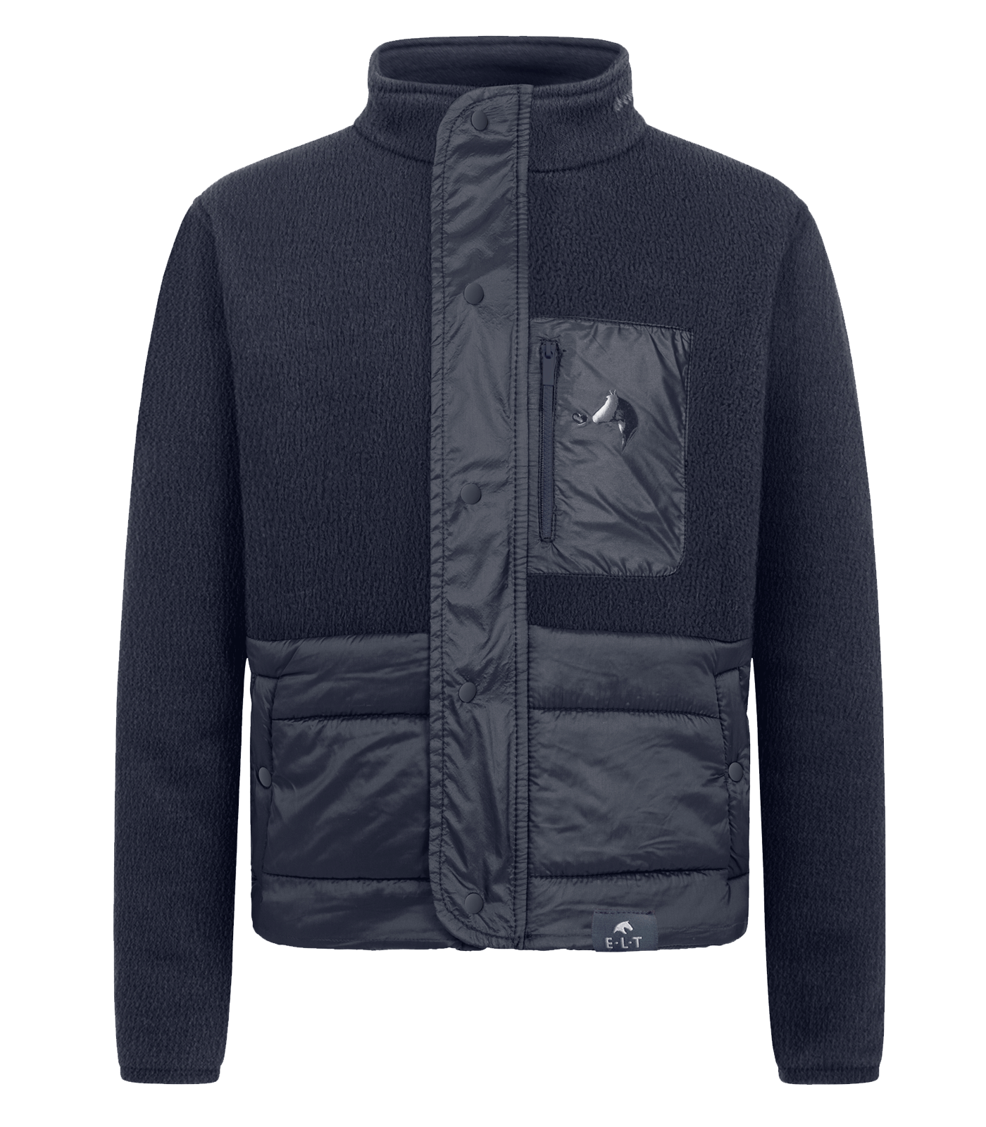Waldhausen Lucky Malou Quilted Jacket, kids, deepblue, size 110/116