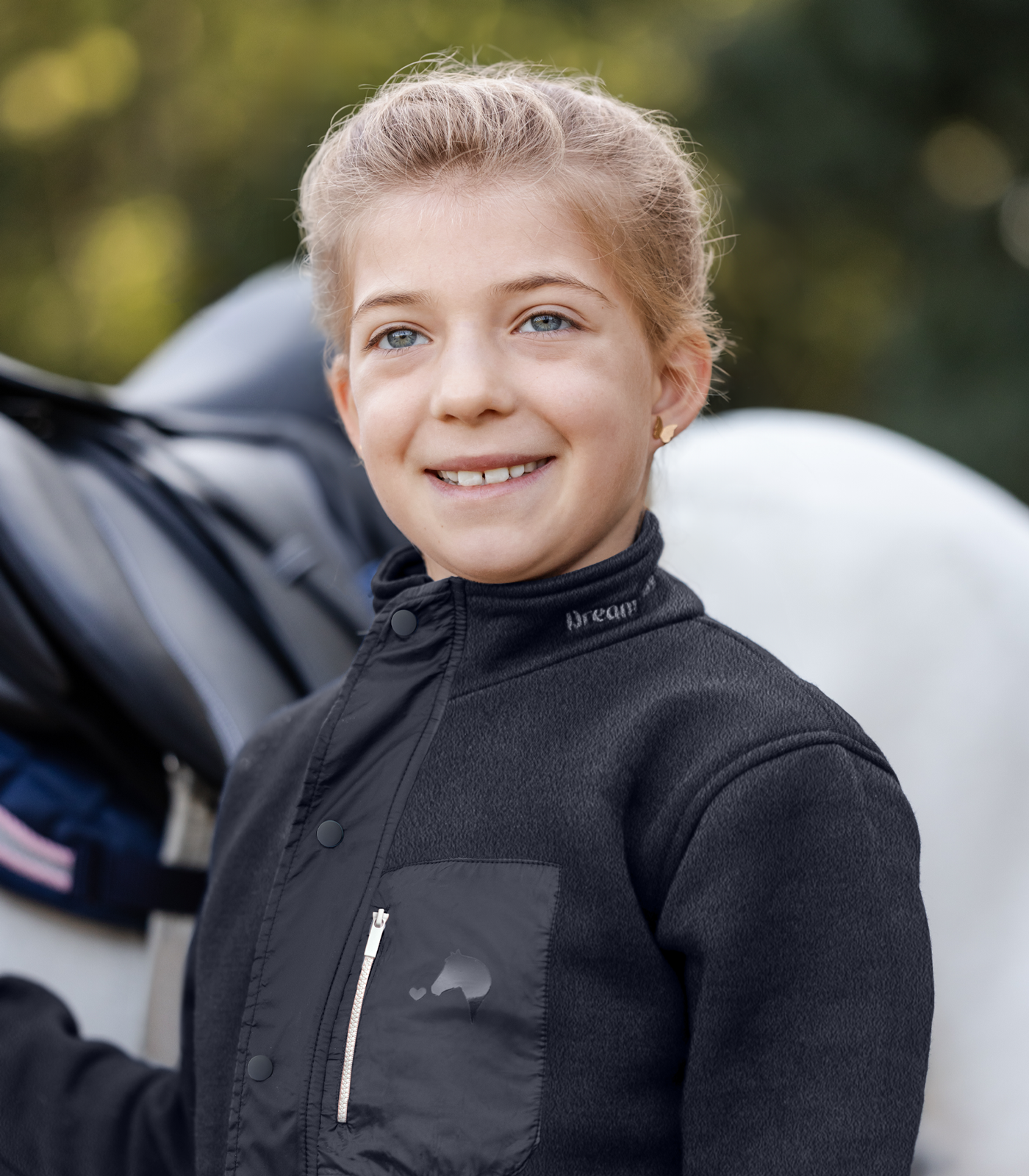 Waldhausen Lucky Malou Quilted Jacket, kids, deepblue, size 110/116 - Afbeelding 5