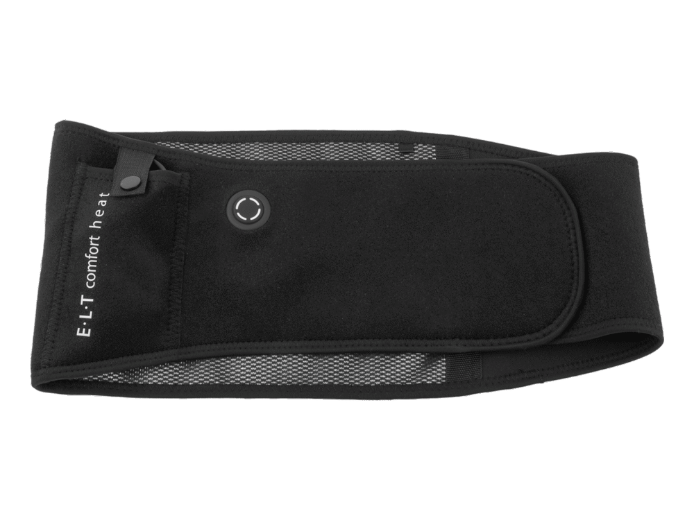 Waldhausen verwarmde riem ELT Comfort Heat, zwart