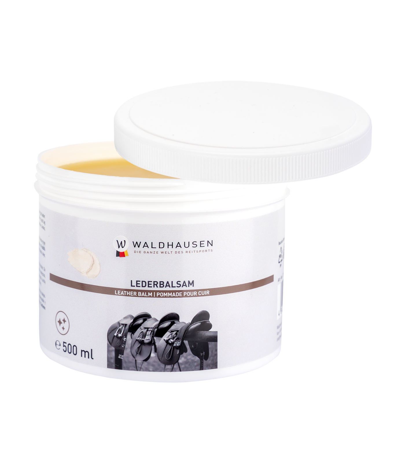 Waldhausen Beeswax-Leather Care Creme, 500 ml - Afbeelding 2