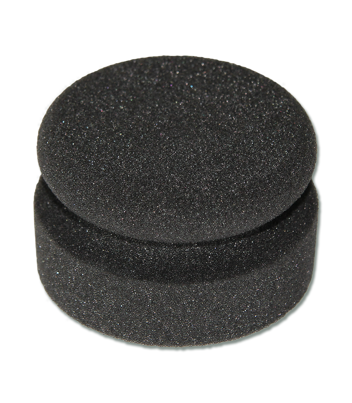 Sponge, black, Puckschwamm