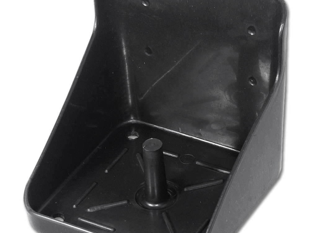 Waldhausen Holder for salt lick, black