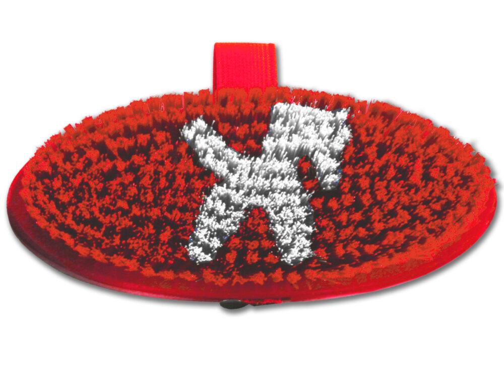 Waldhausen Body Brush horse, red
