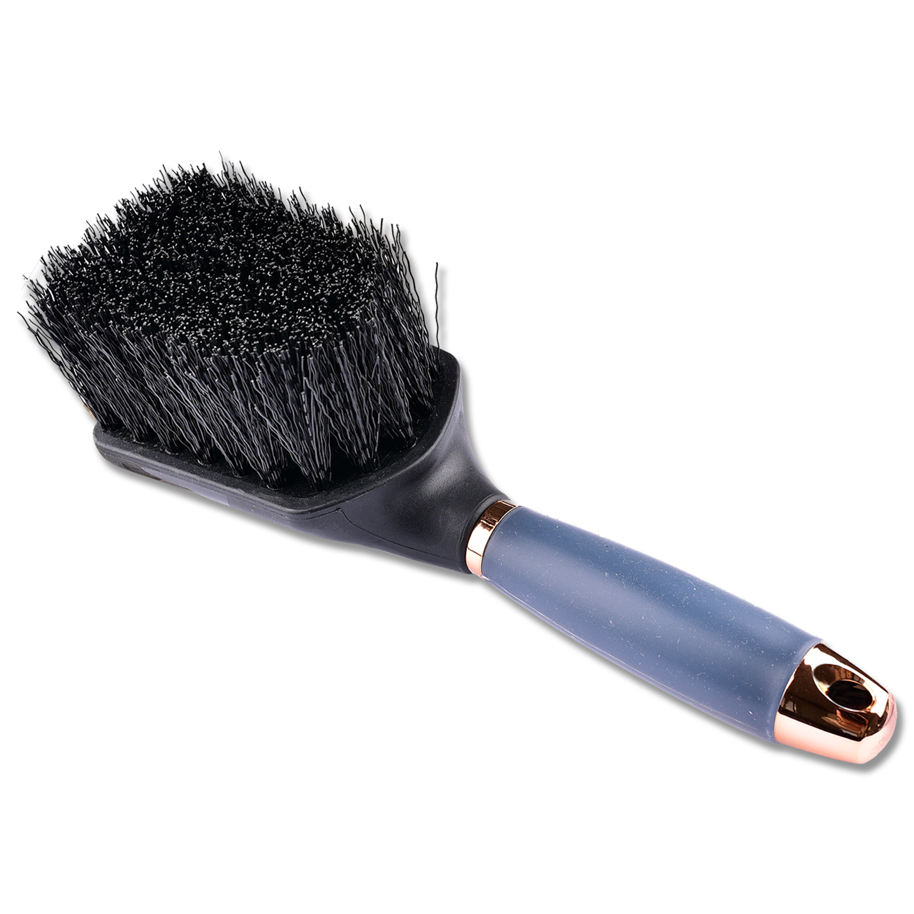Waldhausen Bucket brush with gel handle, black/rose gold