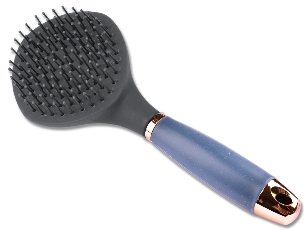 Waldhausen Mane brush gel handle, black/rosé gold