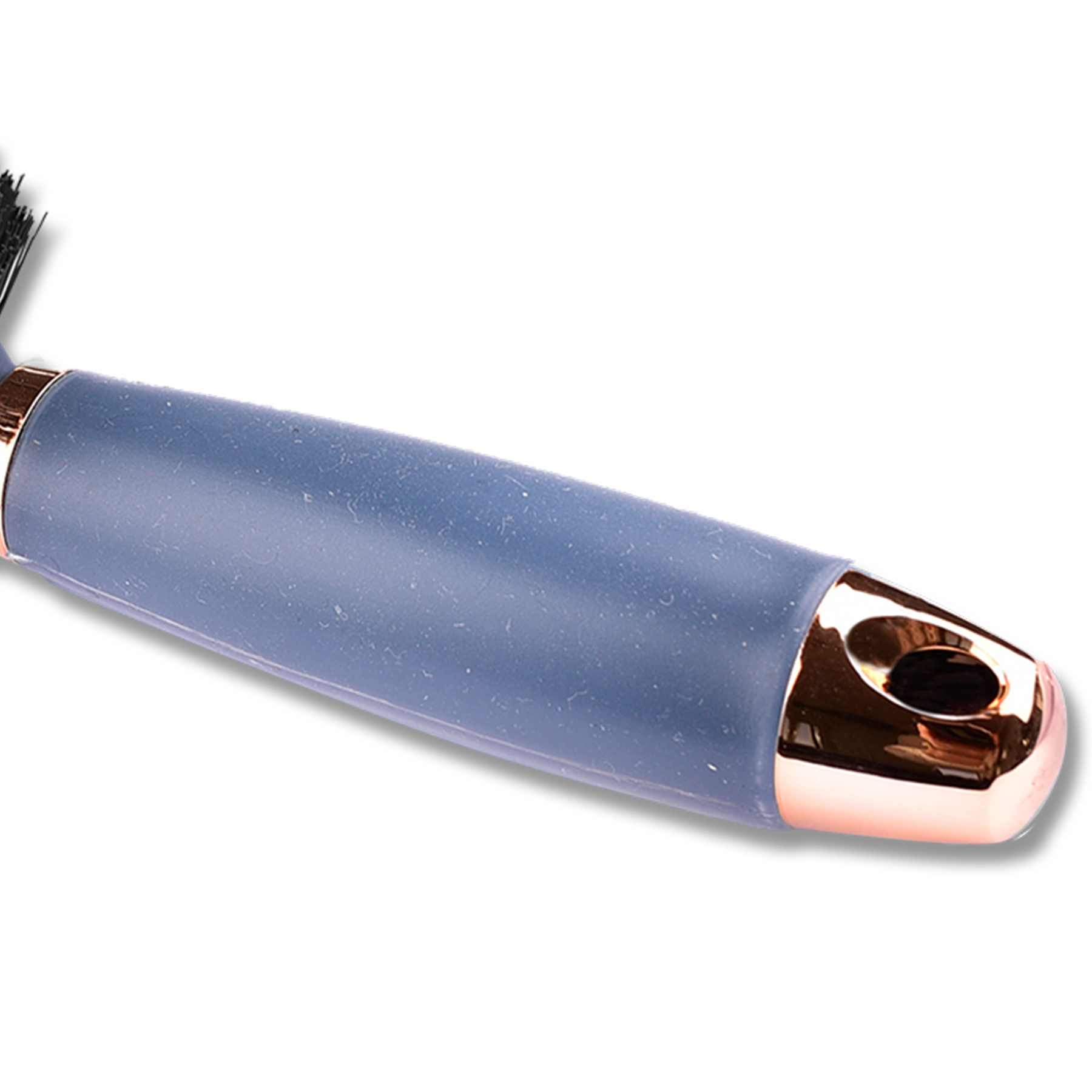 Waldhausen Double side brush with gel handle, black/rosé gold - Afbeelding 2