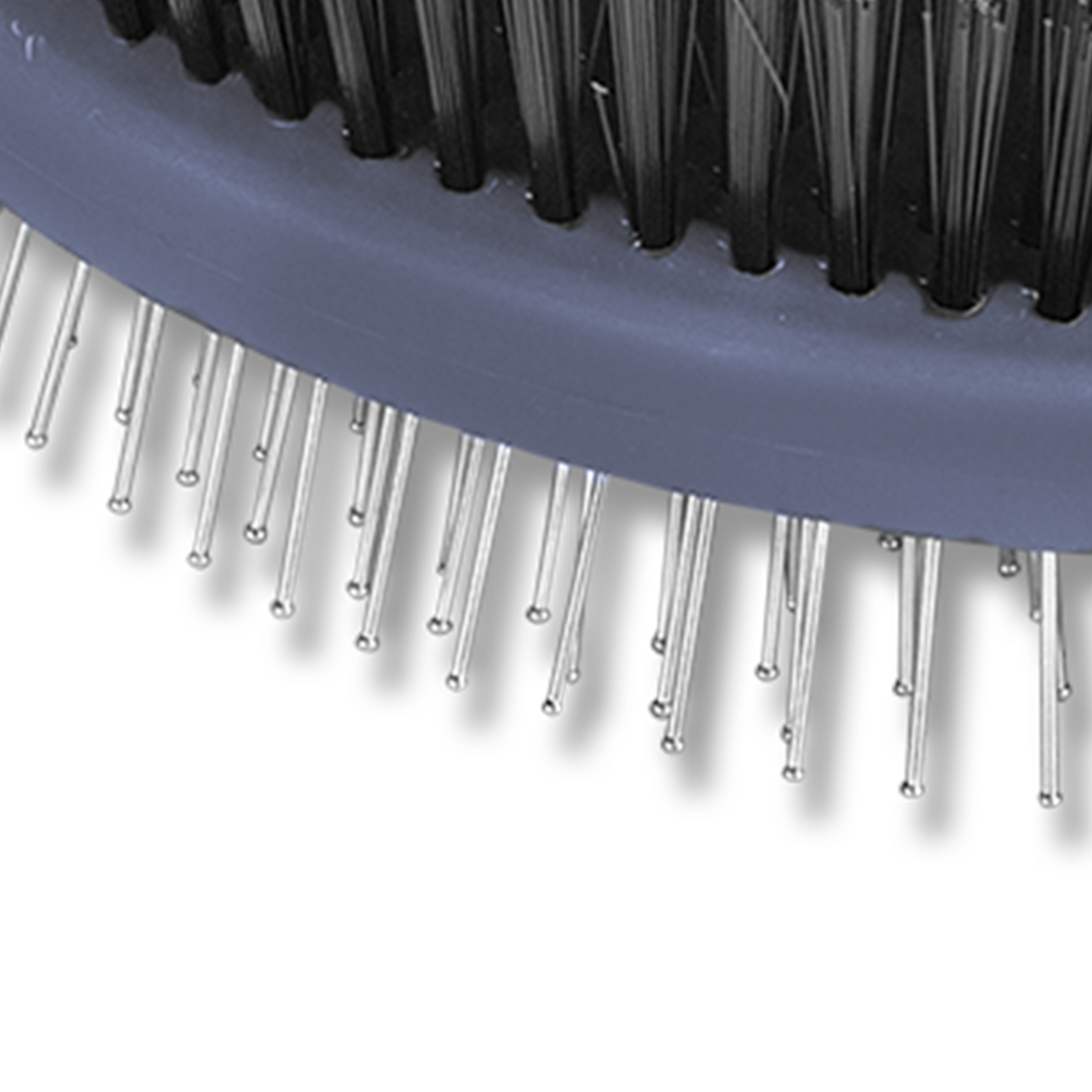 Waldhausen Double side brush with gel handle, black/rosé gold - Afbeelding 5