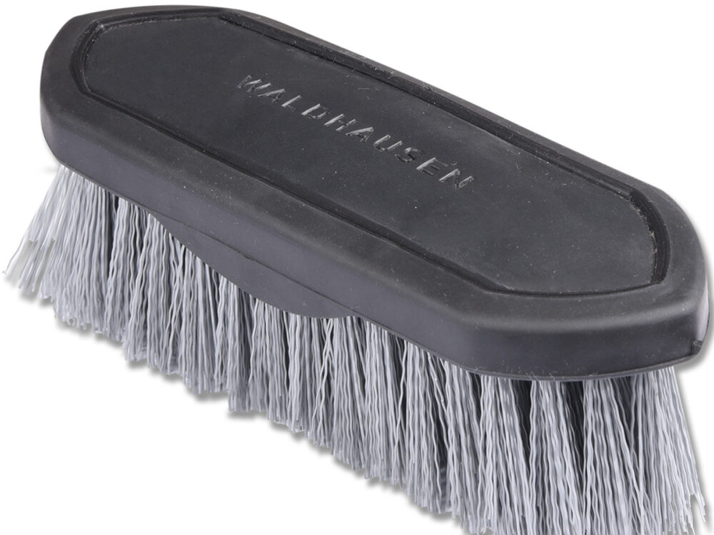 Waldhausen Scrubbing brush black, 4,5 cm bristles, 18 cm