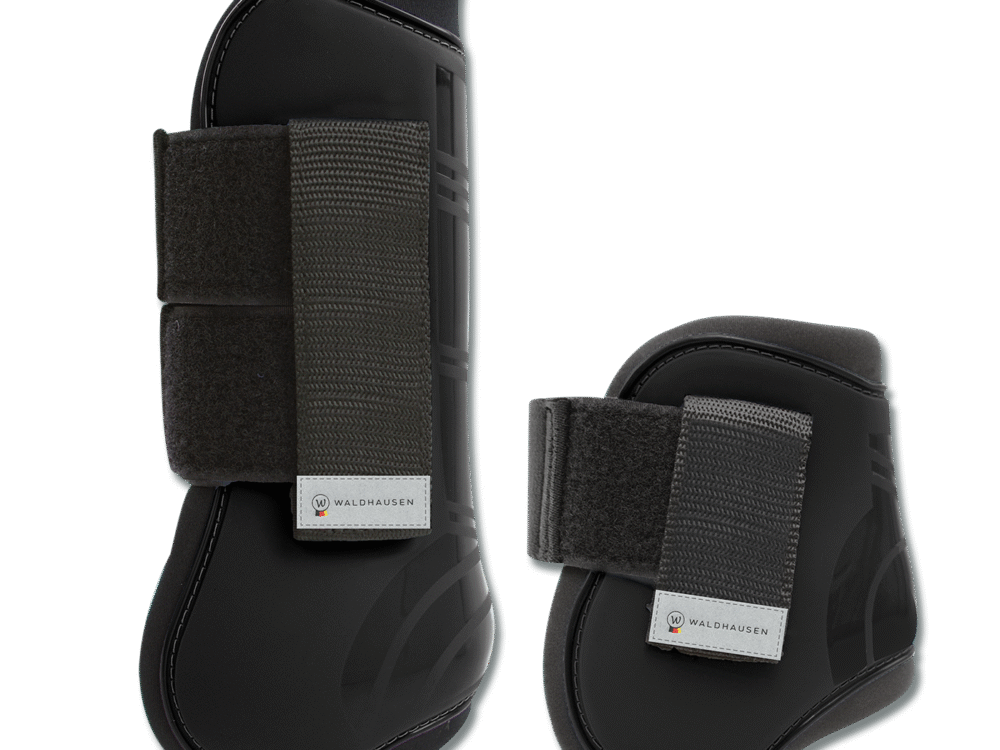 Waaldhausen Pees & Kogelbeschermers Set Pro Zwart Pony
