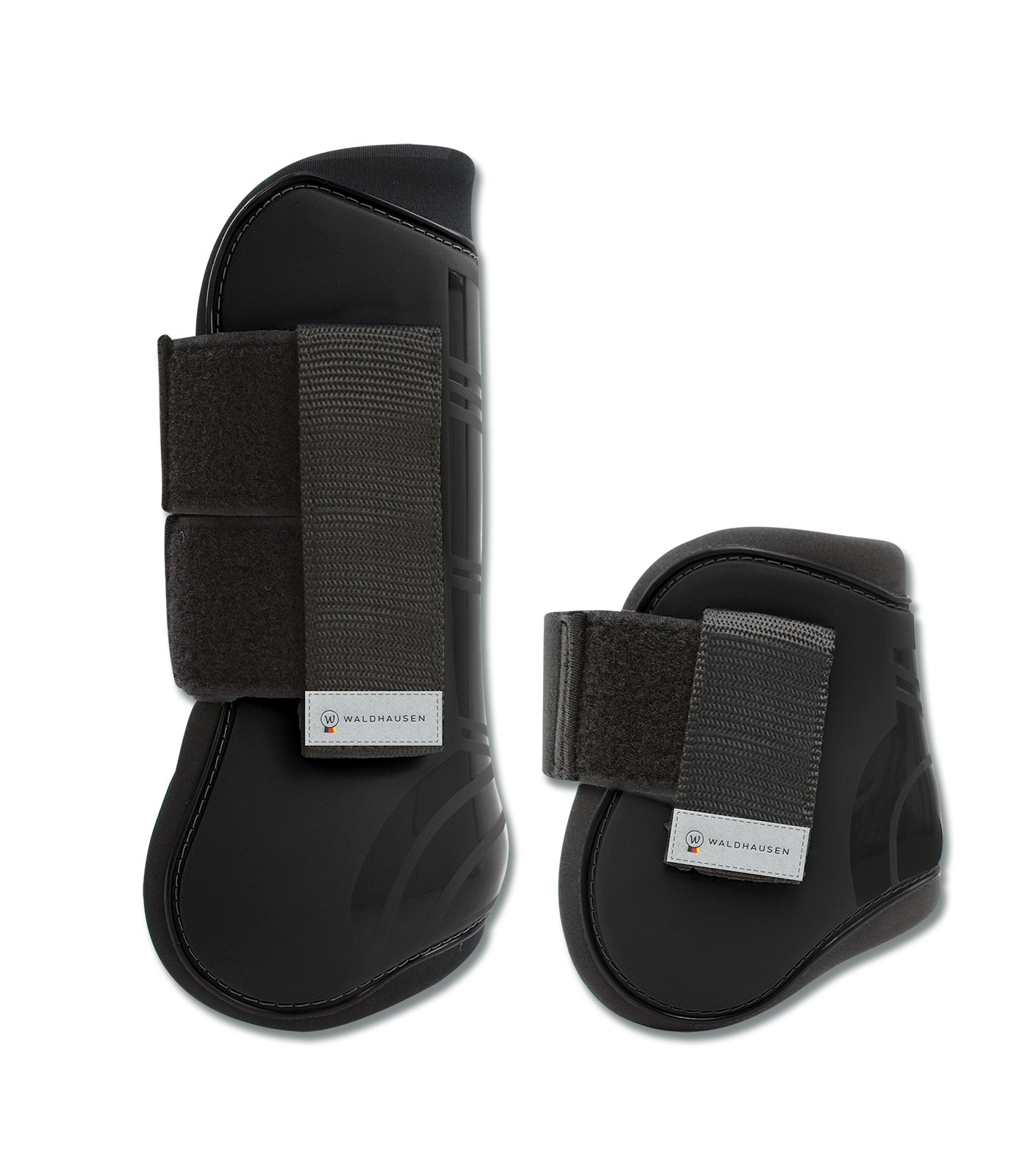 Waaldhausen Pees & Kogelbeschermers Set Pro Zwart Pony