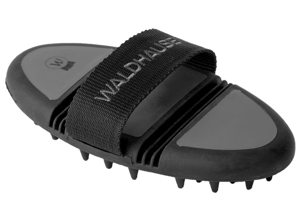 Waldhausen Flex-massageborstel, zwart/grijs