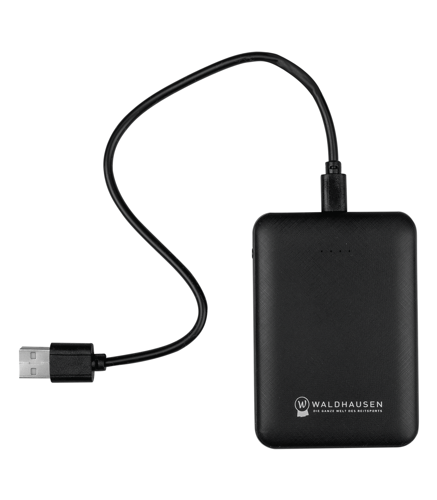 Waldhausen Powerbank, 92x64mm, black, 5000mAh