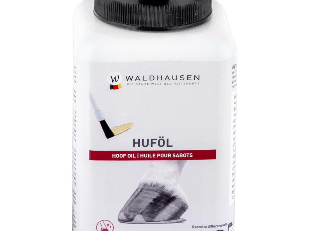 Waldhausen Hoefolie met laurierblad, met kwastje, 500 ml