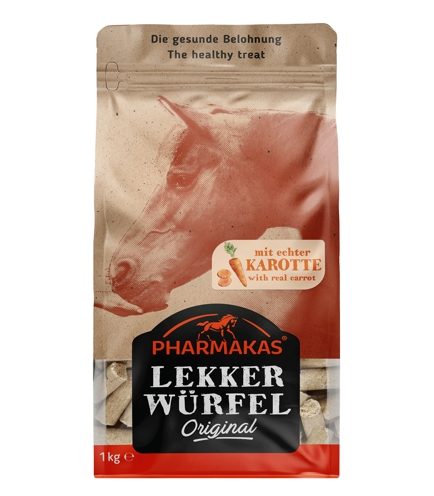 Waldhausen Pharmakas Carrot Treat Cubes, 1 kg