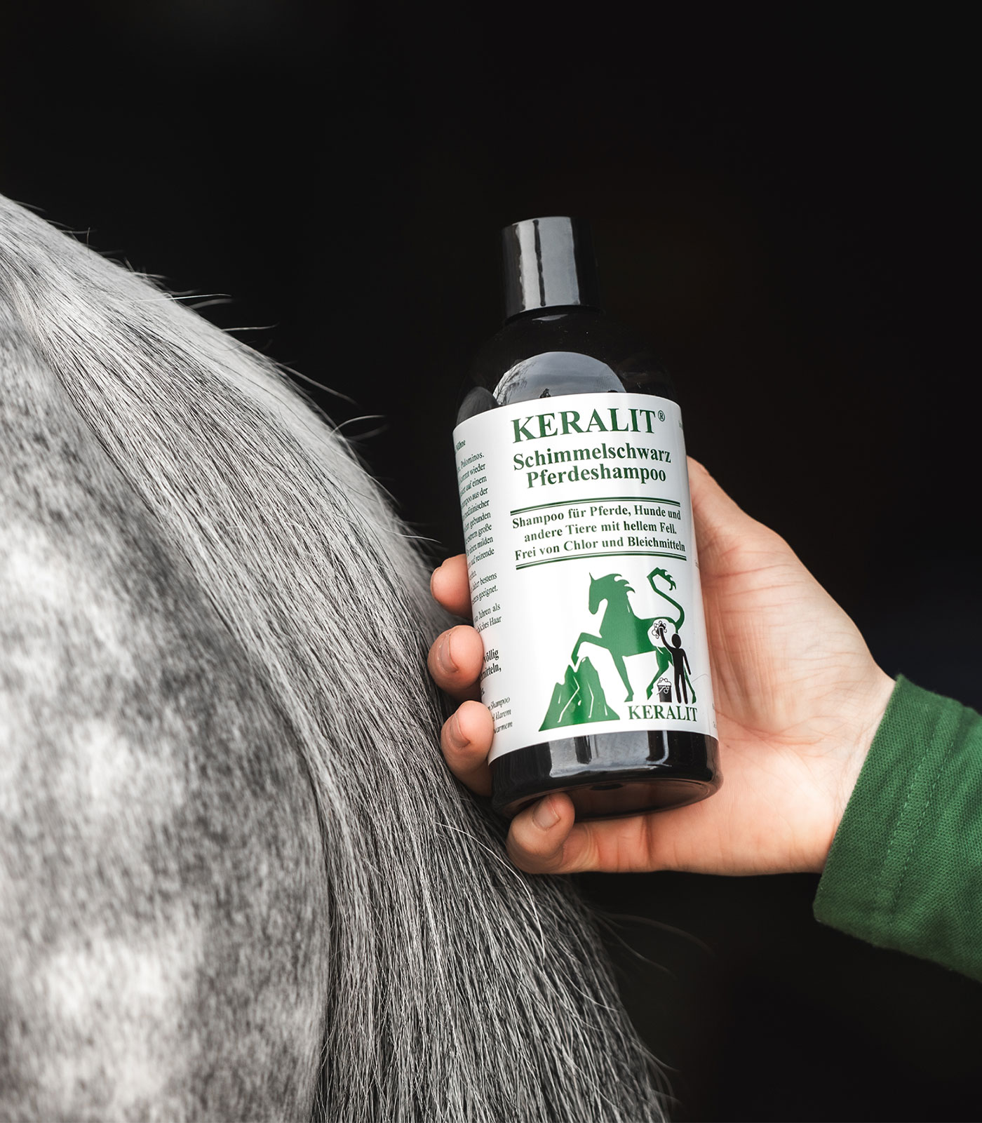 Waldhausen KERALIT White Horse Shampoo 500ml - Afbeelding 2