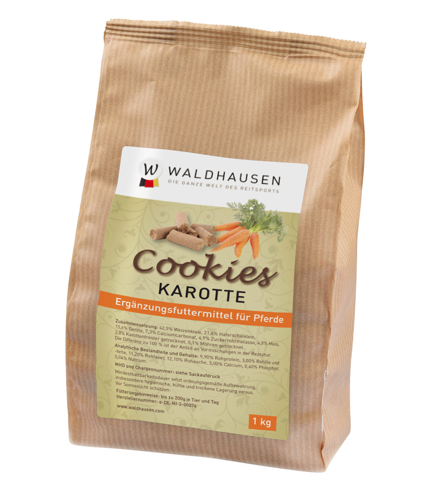 Waldhausen Cookies carrot, 1 kg