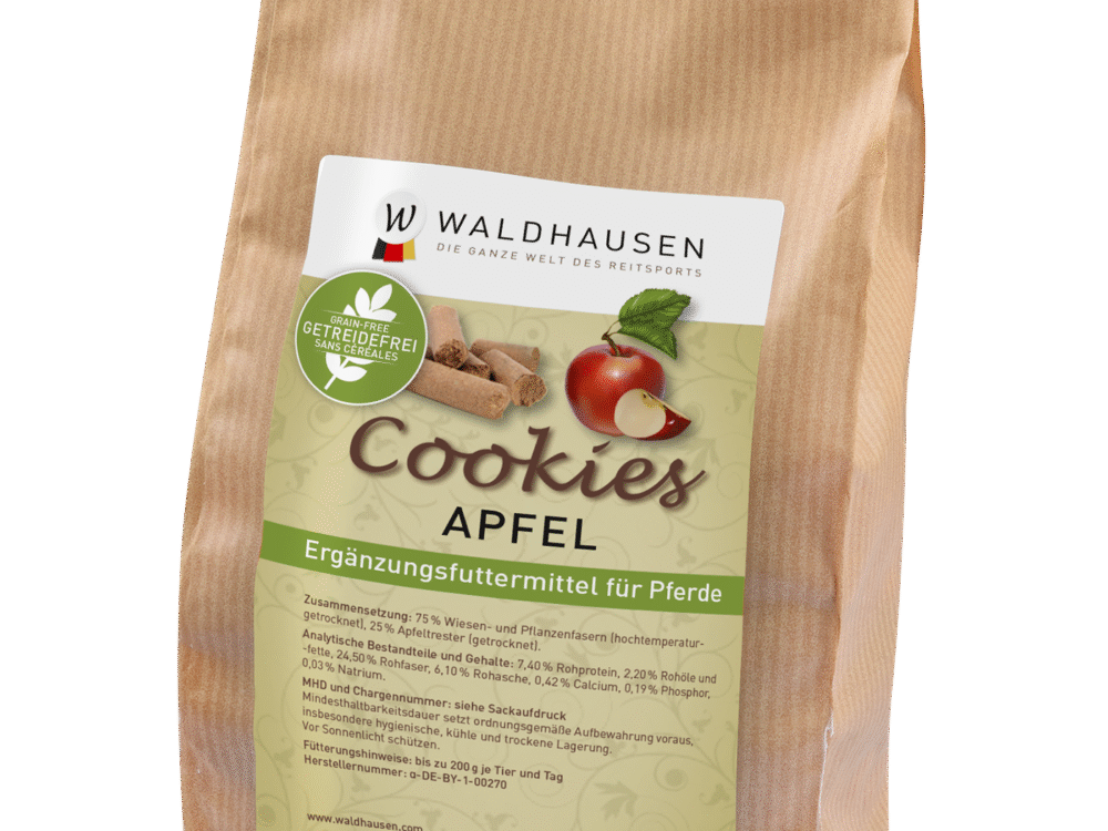 Waldhausen Cookies Apple grain free, 1 kg