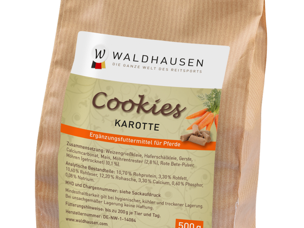 Waldhausen Cookies carrot, 500 g