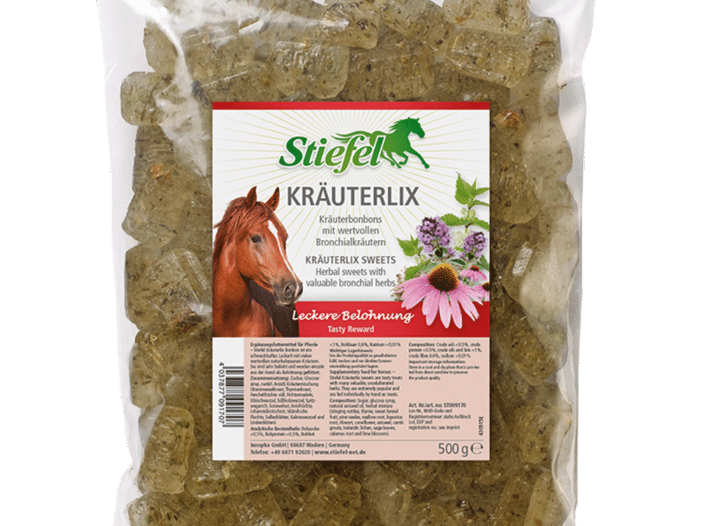 Stiefel Herbilix snoepjes, 500 g