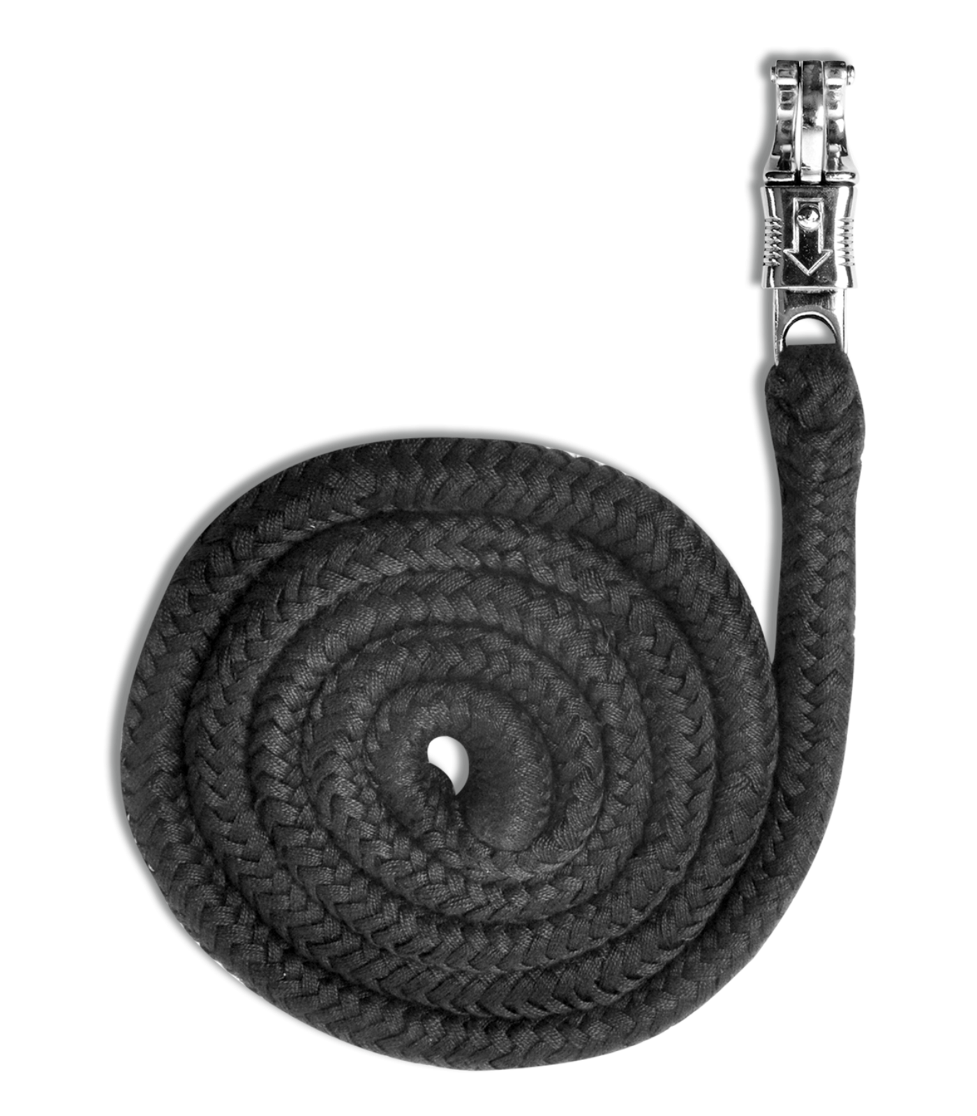 Waldhausen Lead Rope Economische paniekhaken, zwart