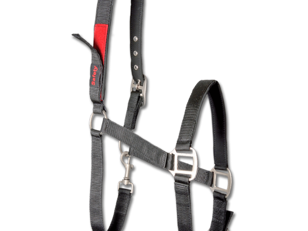 Waldhausen Safety halster, black, Pony