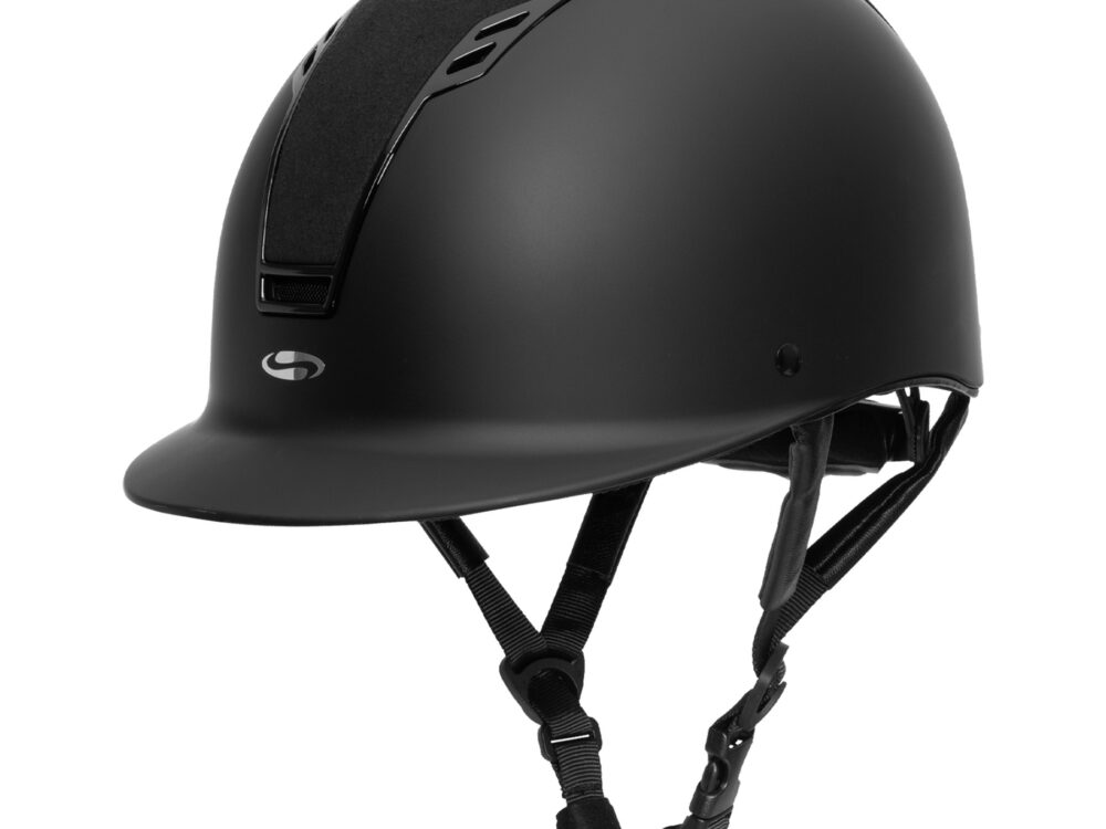 SWING  Veiligheidshelm H22, black matt/ black velvet,  51 - 55 cm