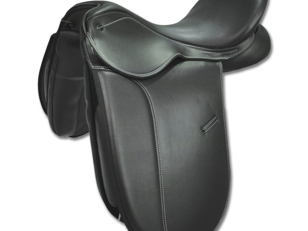 Waldhausen Dressuurzadel Kunststof  black, 17,5"/44 cm
