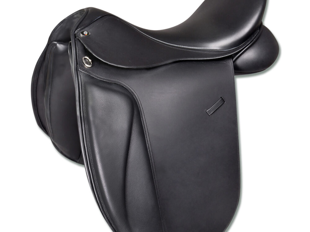 Waldhausen Dressuurzadel Premium black, 44cm/17,5cm